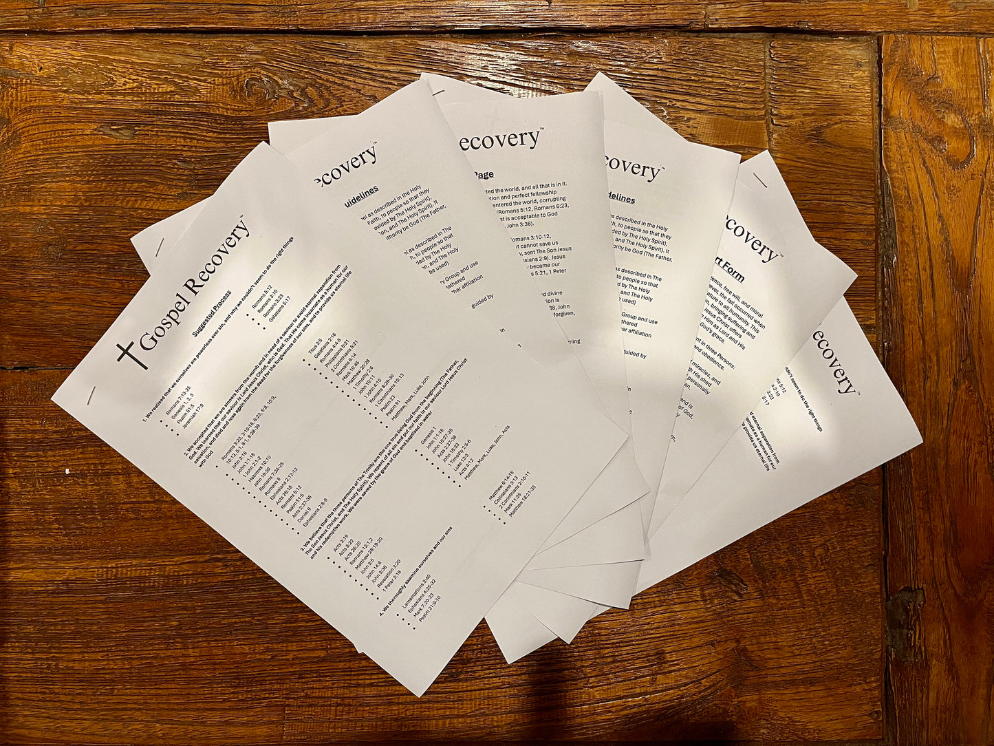 Digital Resource Pack for Gospel Recovery Groups